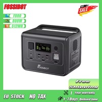 Fossibot F800 Portable Power Station,800W Energy Storage,512Wh Lithium Battery, Mobile Power Source for Home and Outdoor Camping