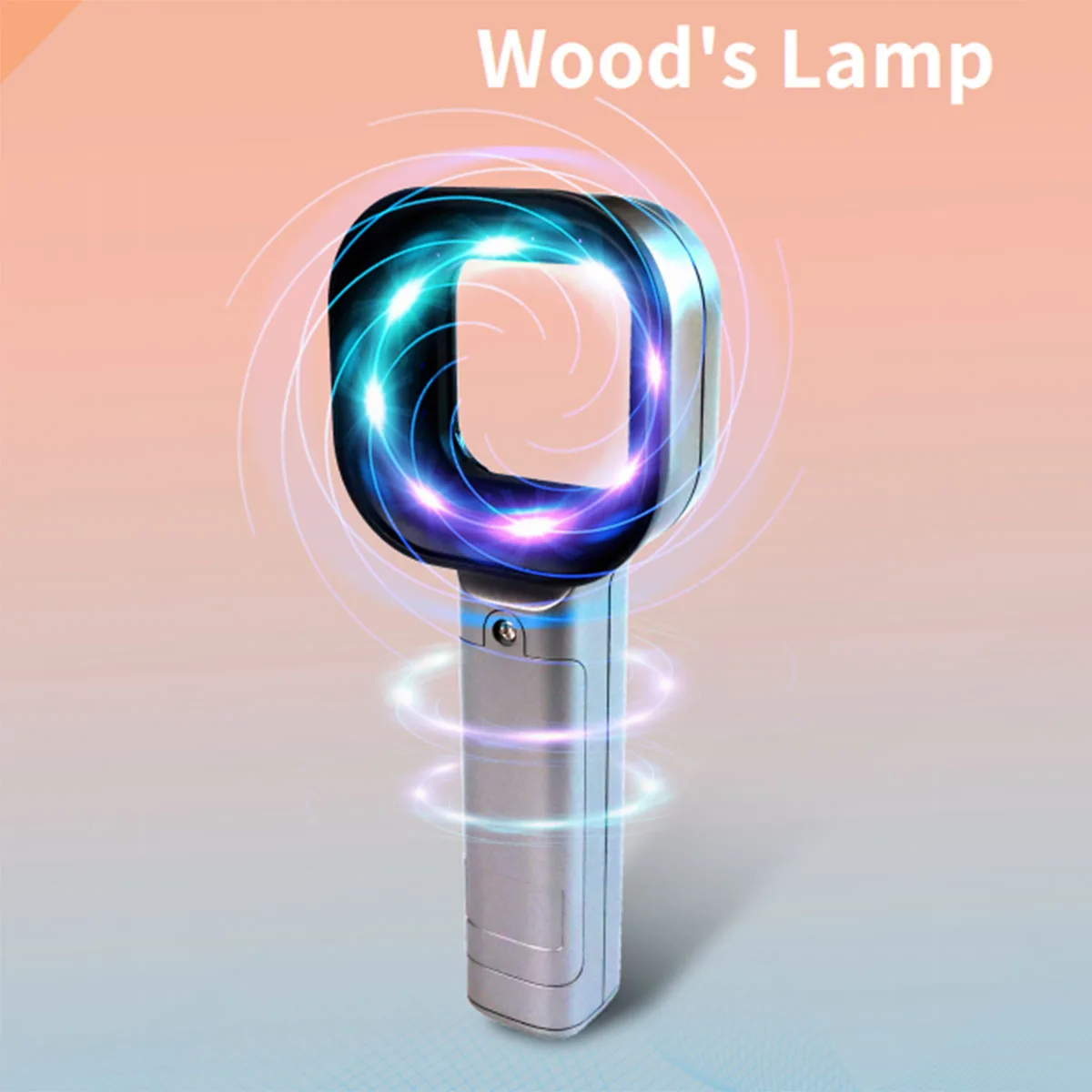 AA20-Portable Facial Salon Beauty Analyzer การวิเคราะห์ผิวการทดสอบ UV Woods Lamp สําหรับการดูแลผิว