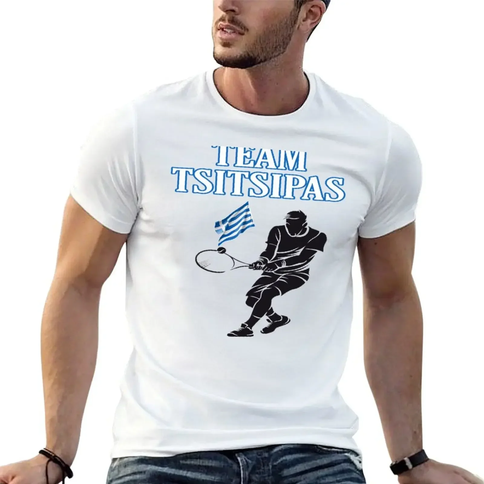 Team tsitsipas - Stefanos Tsitsipas T-Shirt aesthetic clothes oversized graphic tee oversizeds funny t shirts for men