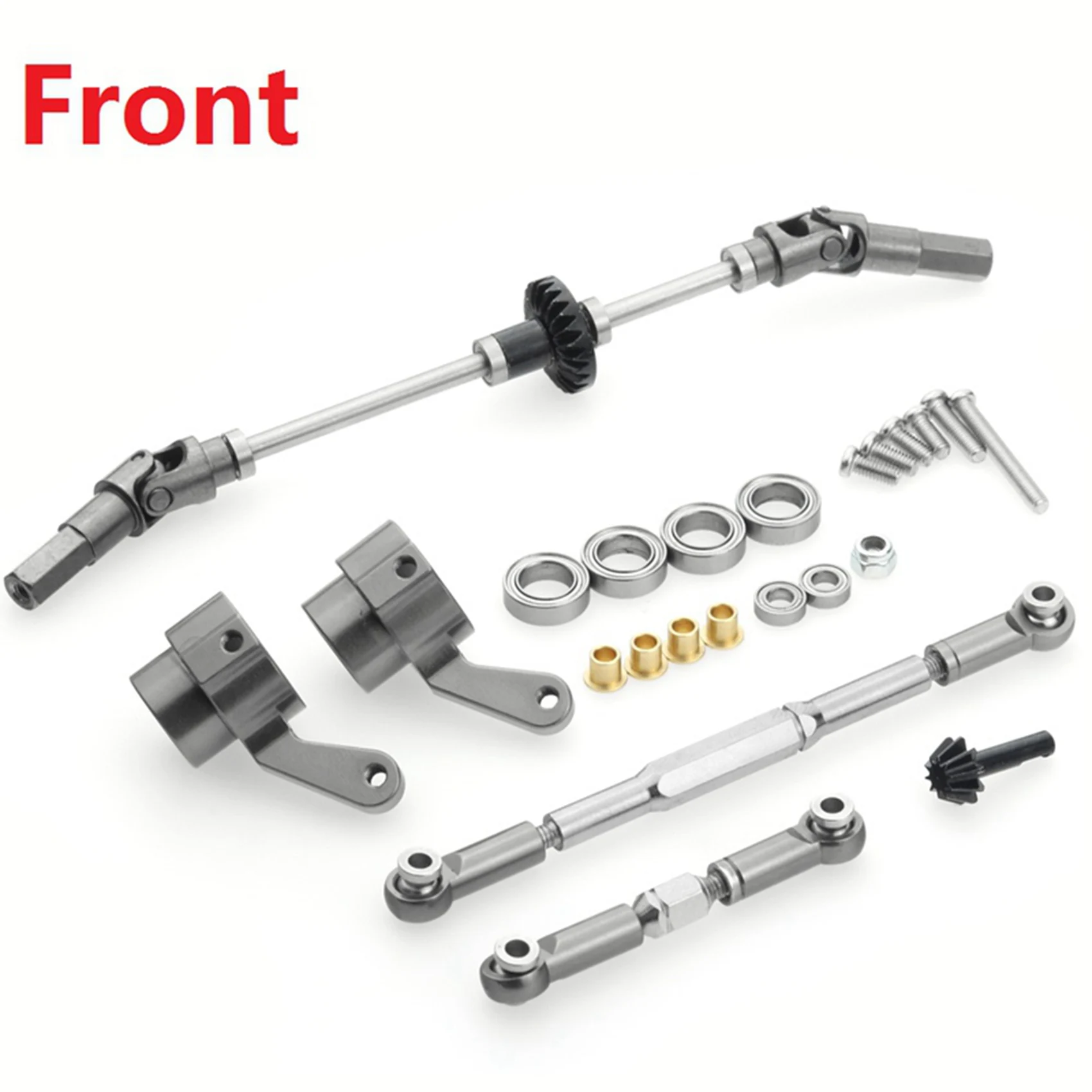 

B78B-LED Light Kit 12 LED Flashing Head Light Lamp System & Steel Gear Bridge Axle Gears For WPL B14 B24 C14 C24 C34 C44 B16