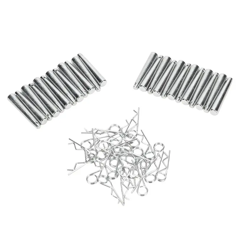 BMBY-Cotter Pins Assortment Kit With R Clip Heavy Duty Hitch Pins For Hitch Lock Systems Truss Part