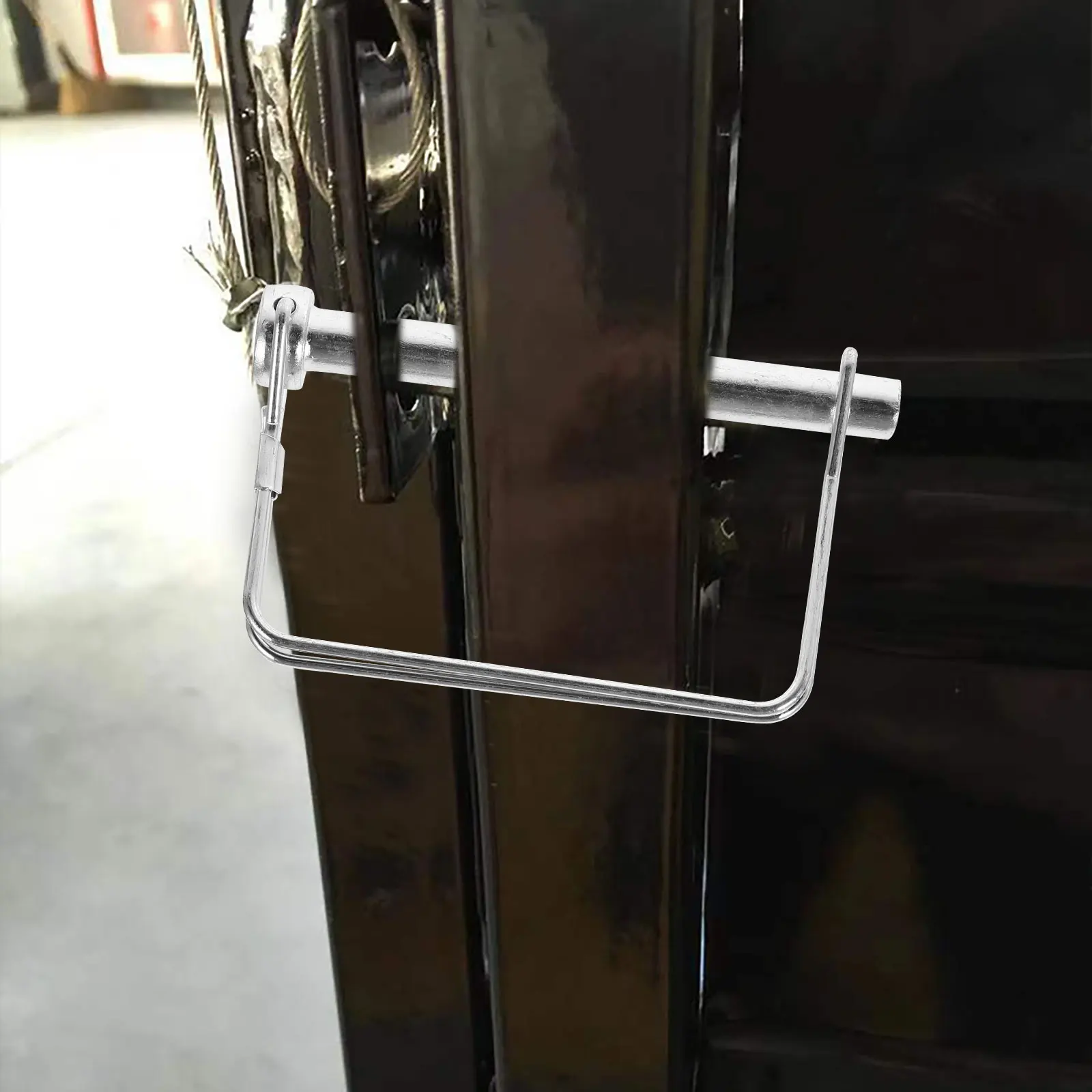 

2pcs Square Hitch Pins Zinc Alloy Locking Coupler Trailer Hitch Pin Pin Fixing Lock for Farm Garden Truck Boat
