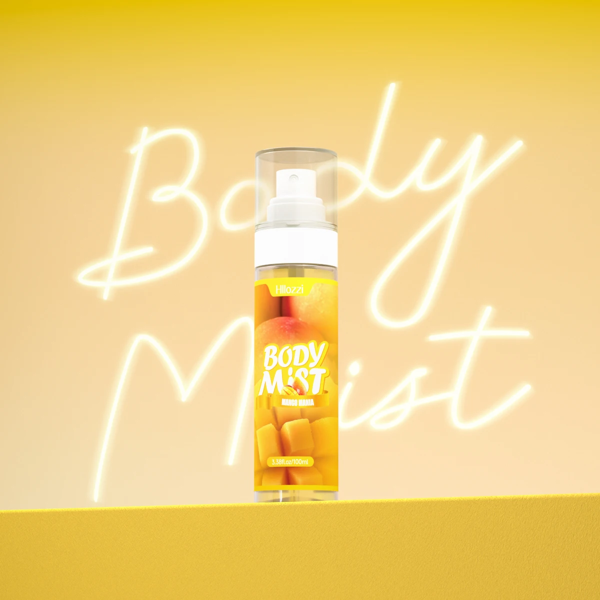 3.38fl.oz Mango Body Fragrance Spray Hydrating Moisturizing Facial Hydrating Spray Ideal Valentine's Day Gift