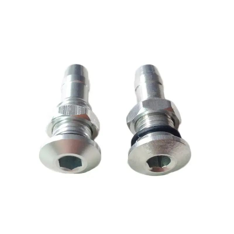 2pcs M6 M8 Motor Water Outlet Nozzle 20mm/25mm Joint Sprayer Auto Wiper Jet Nozzle Aluminum Alloy For RC Model Boat