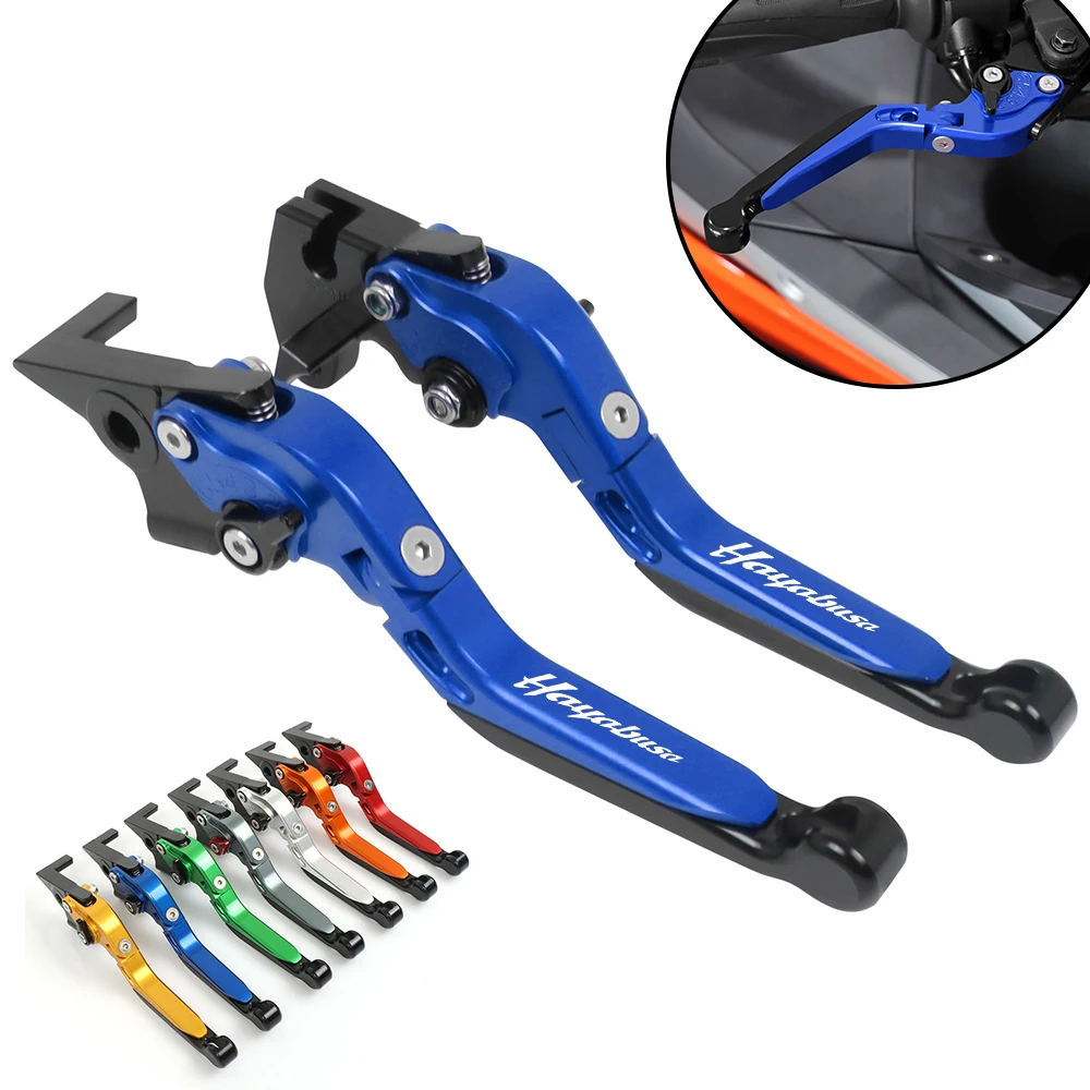 

Motorcycle CNC Brake Clutch Levers Adjustable Extendable Levers For SUZUKI HAYABUSA GSXR1300 GSXR 1300 1999 2000 2001-2007