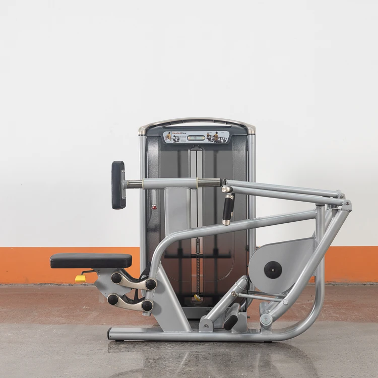 Wholesale Price Back Exercise Seated Row Machine Fitness Equipment with Pin Load Selection for Gym Use