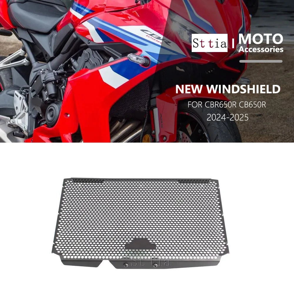 

For HONDA CBR650R 2024 2025 2026 CB650R Motorcycle Accessories Water Tank Radiator Guard Grille Grill Cooling Cover Protection