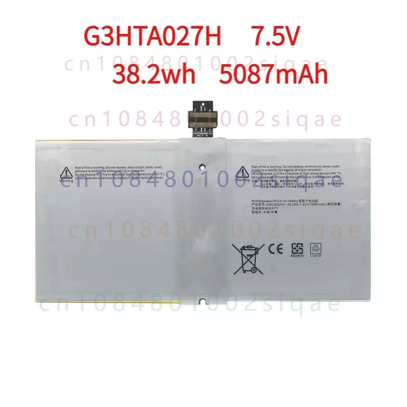 G3HTA027H DYNR01 Laptop Battery For Microsoft Surface Pro 4 1724 12.3
