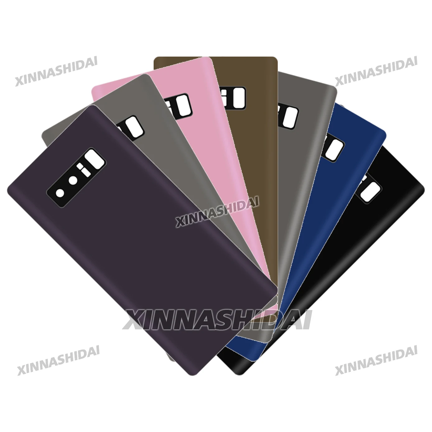LCD-Batterie-Rückseite für Samsung Galaxy Note 8, Batterie-Rückseite, Glasscheibe, Hintertür, Batteriegehäuse, selbstklebend, ersetzen – Detail 2