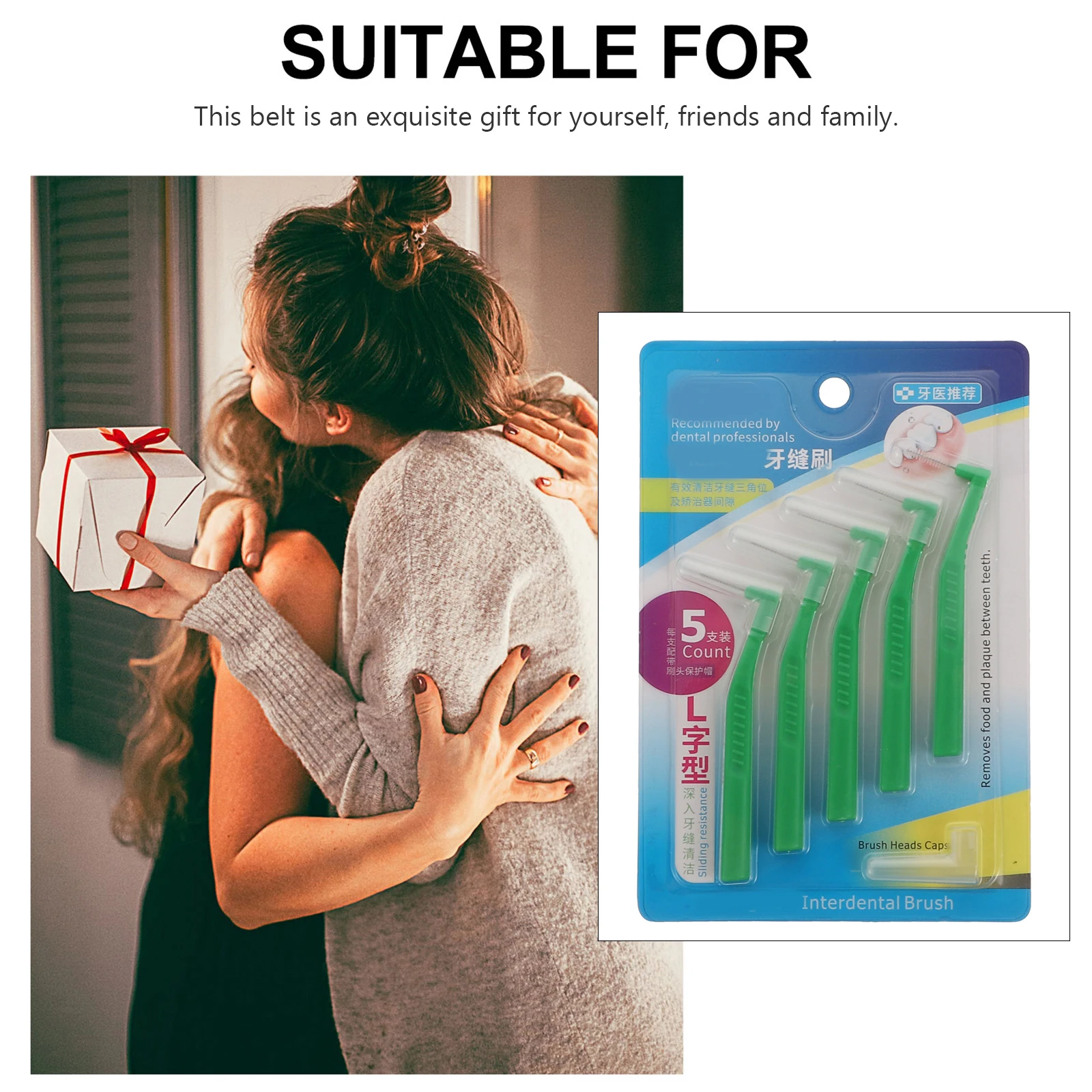 

15Pcs Interdental Brushes Reliable Dental Care Tools Simple Effective Way to Clean Teeth Gaps on-The-Go Use Interdental