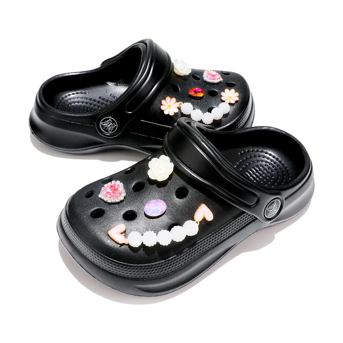 Kinder-Clogs und Pantoletten, Leichte EVA-Gartenschuhe, Rutschfeste Kindersandalen, Atmungsaktive Slip-On-Schuhe für Drinnen und Draußen 168 – Detail 15