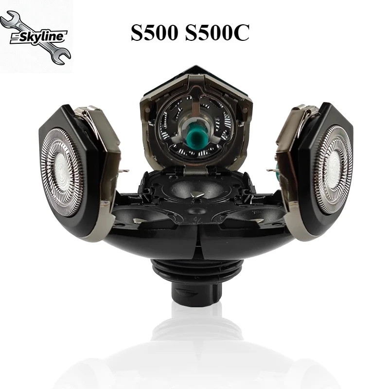 1Pcs Electric Shaver Head S500 S500C Replacement Head Innovative Ceramic Knife Diamond Grinding Process
