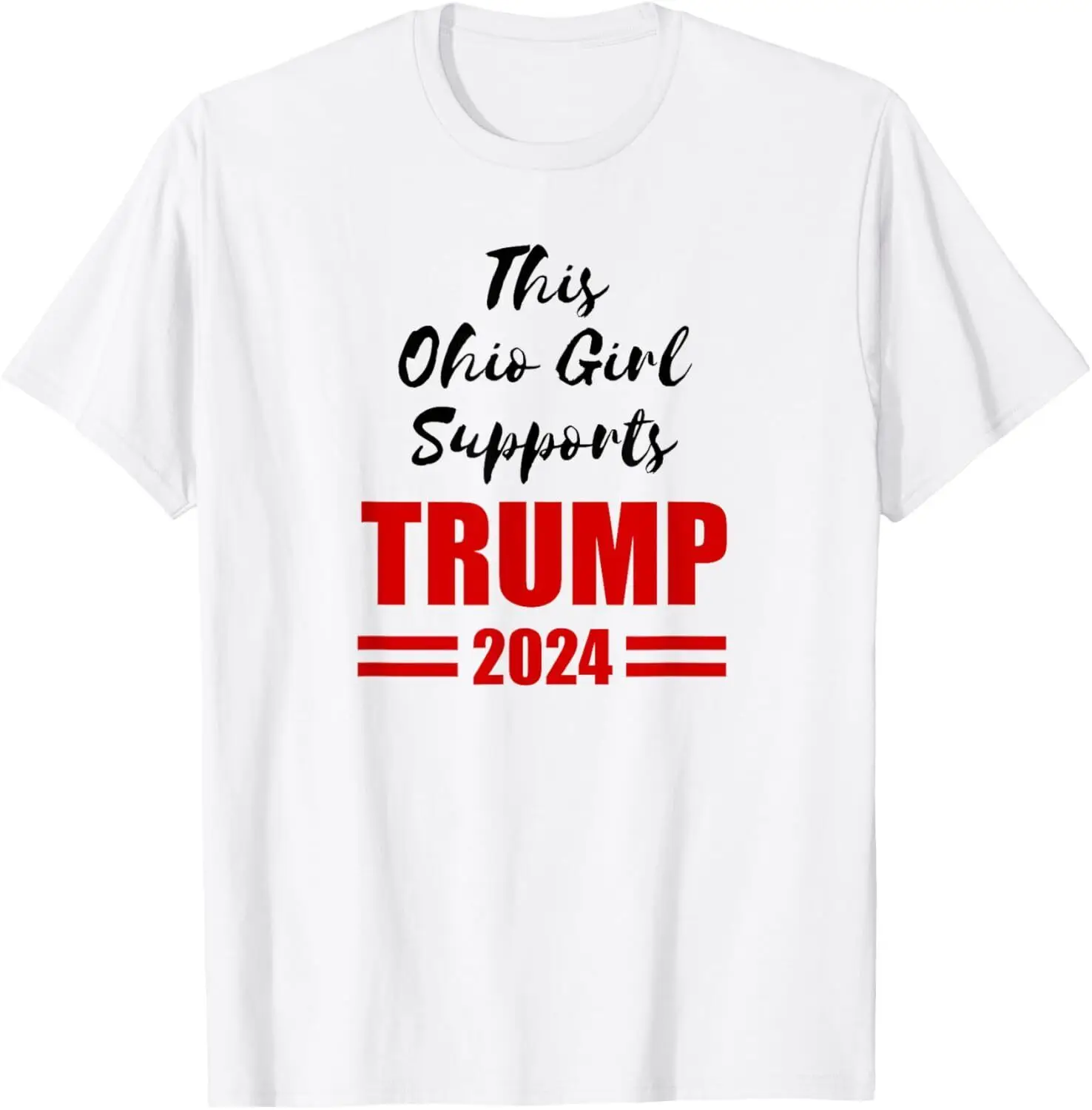 

This Ohio Girl Supports Trump 2024 Political T-Shirt