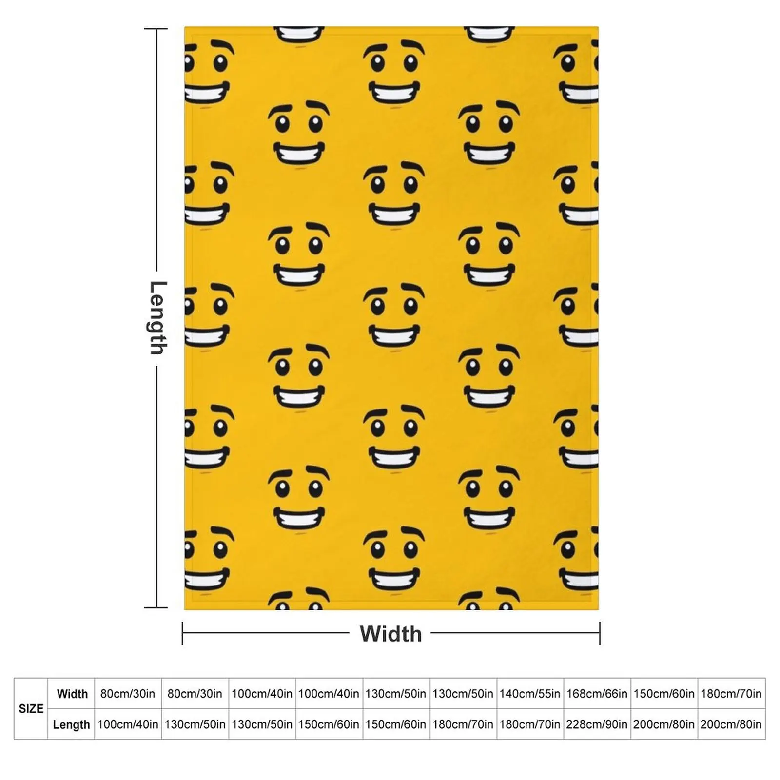 Brick Face - Guy Throw Blanket couch cozy soft plush fuzzy picnic outdoor blanket