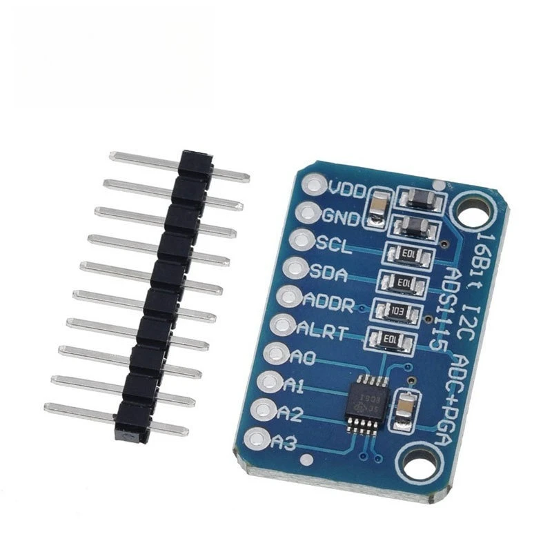 ADS1115 4 Channel 16 Bit High Precision ADC Module I2C Ultra Small Analog To Digital Converter for Arduino Sensor