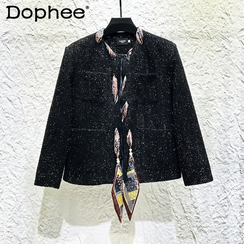 

2025 Autumn Winter New Style Personality Fashion Trendy Design Jacket Retro Light Luxury French Short Jacket for Men