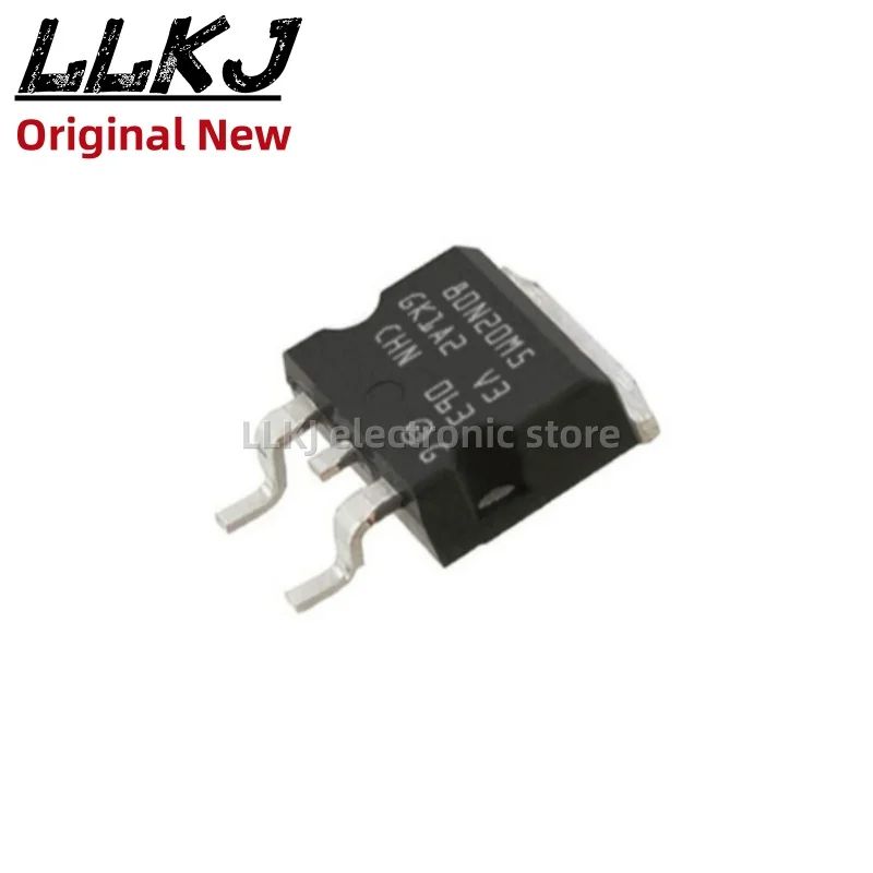 1pcs STB80N20M5 STB55NF06 STB30N80K5 STB32NM50N STB55NE10L STB46NF30 STB40NF10 STB150N10F7 TO263 MOS FET TO-263