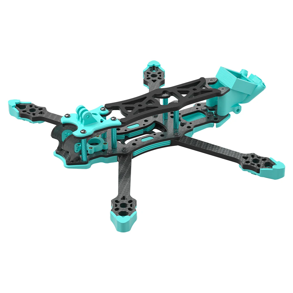 

EVA 5inch Carbon Fiber FPV Drone Frame KIT - DJI O3/O4/Vista Compatible, 230mm Wheelbase,150g, For 4-6S Long Range & Freestyle