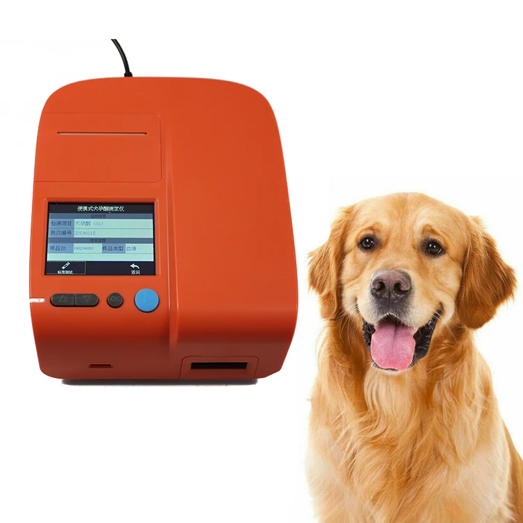 Veterinary Diagnostic Analyzer Progestrone Test Dog Machine Analyzer Canine Progesterone Testing Machine Veterinary Equipment