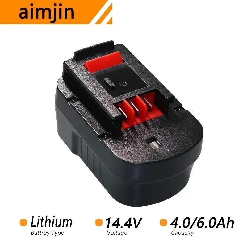 14.4V HPB14 for Black and Decker 4000/6000mAh Ni-Mh Replacement Batteries for Firestorm FSB14 FS140BX 499936-34