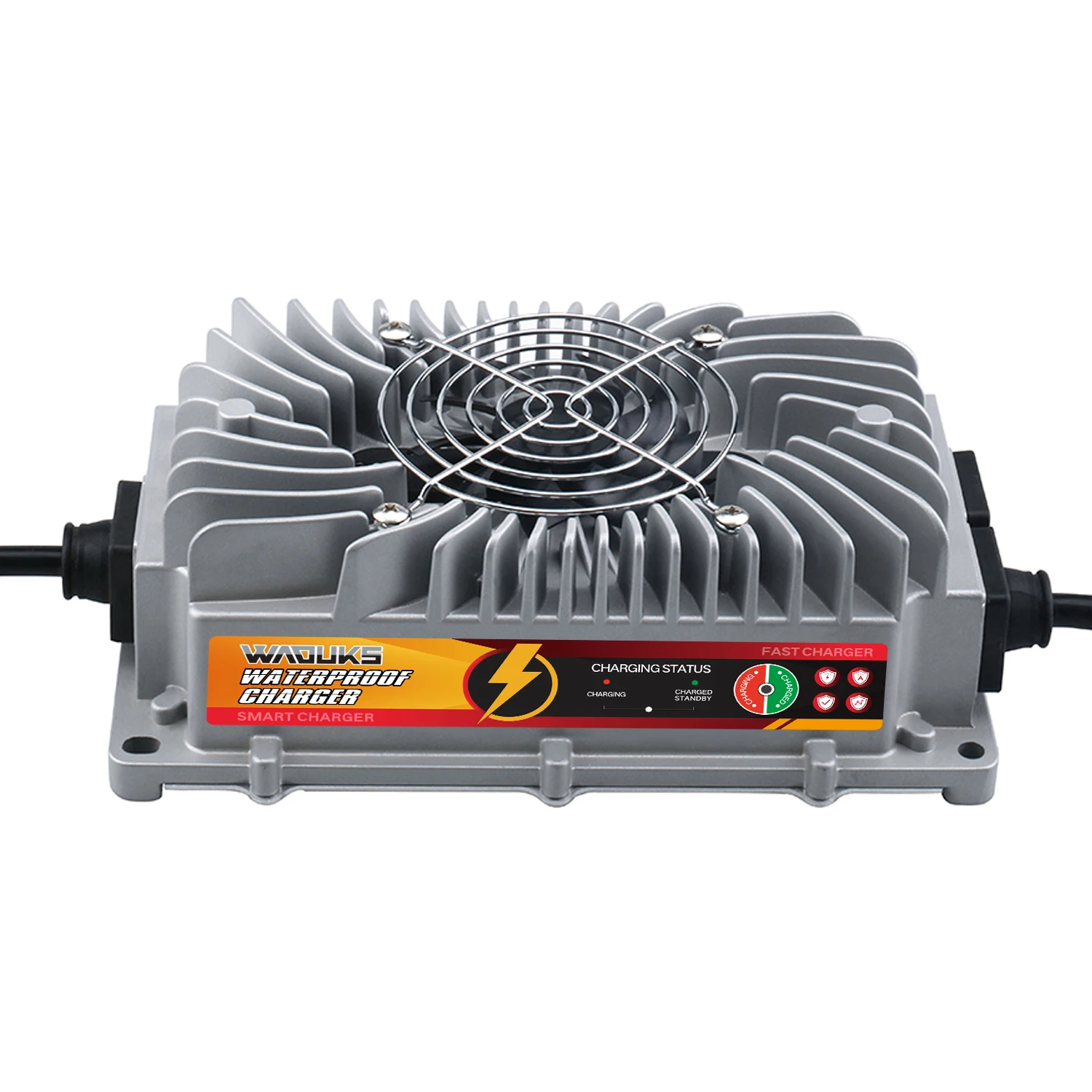 16.8V 20A Li-ion Battery Waterproof Charger,IP67 Waterproof Usd For 4S 14.8V Li-ion Battery With Cooling Fan Aluminum Shell