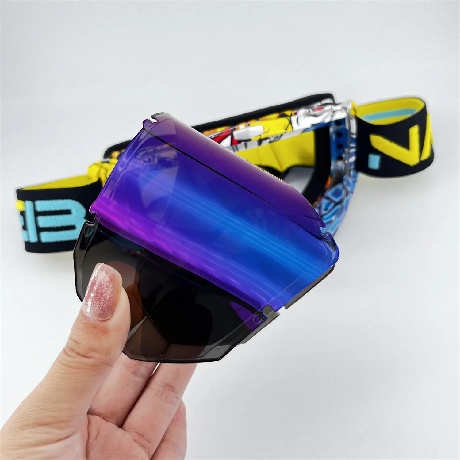New 2025 Motorcycle Glasses Motocross Goggles Helmet MX Moto Dirt Bike ATV Ski Outdoor Sports Glass Scooter Googles Mask Cycling view 6