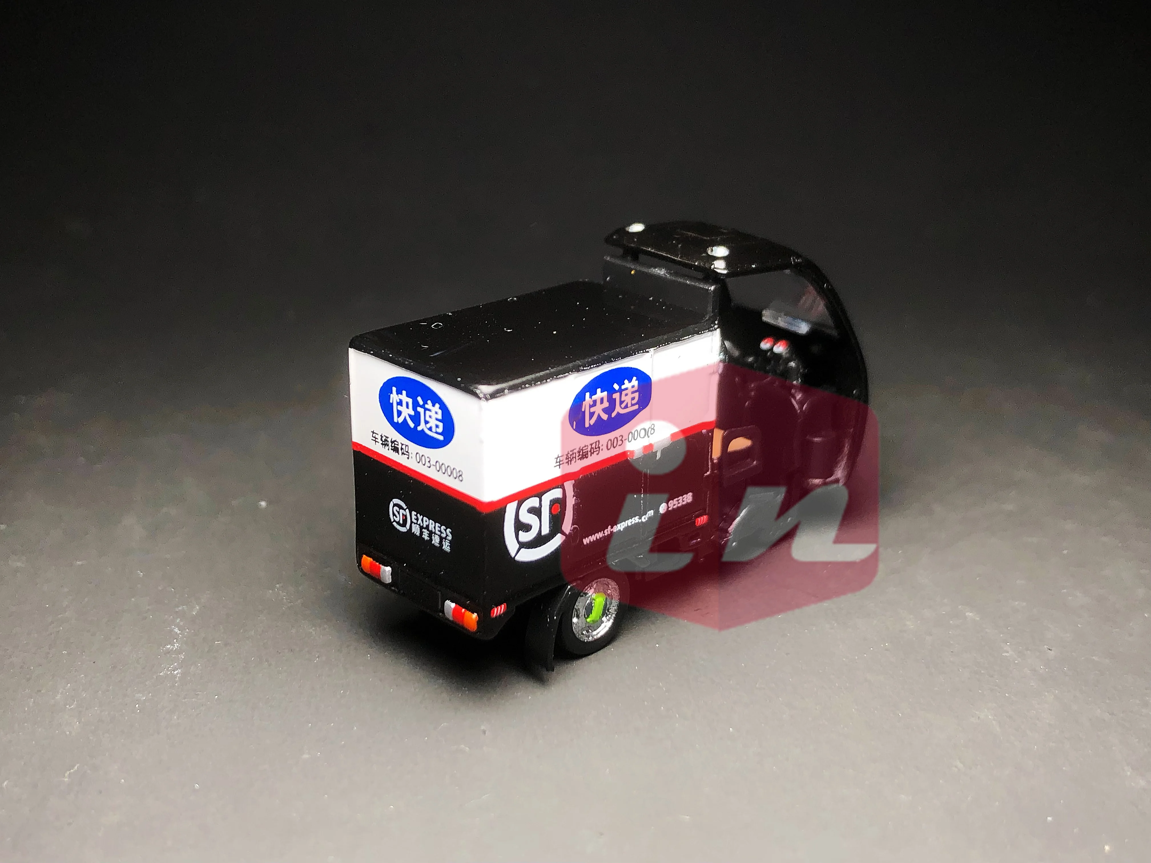 Tiny 1/64 Sf Express Levering Elektrische Driewieler Diecast Model Collection Limited Edition Hobby Speelgoed