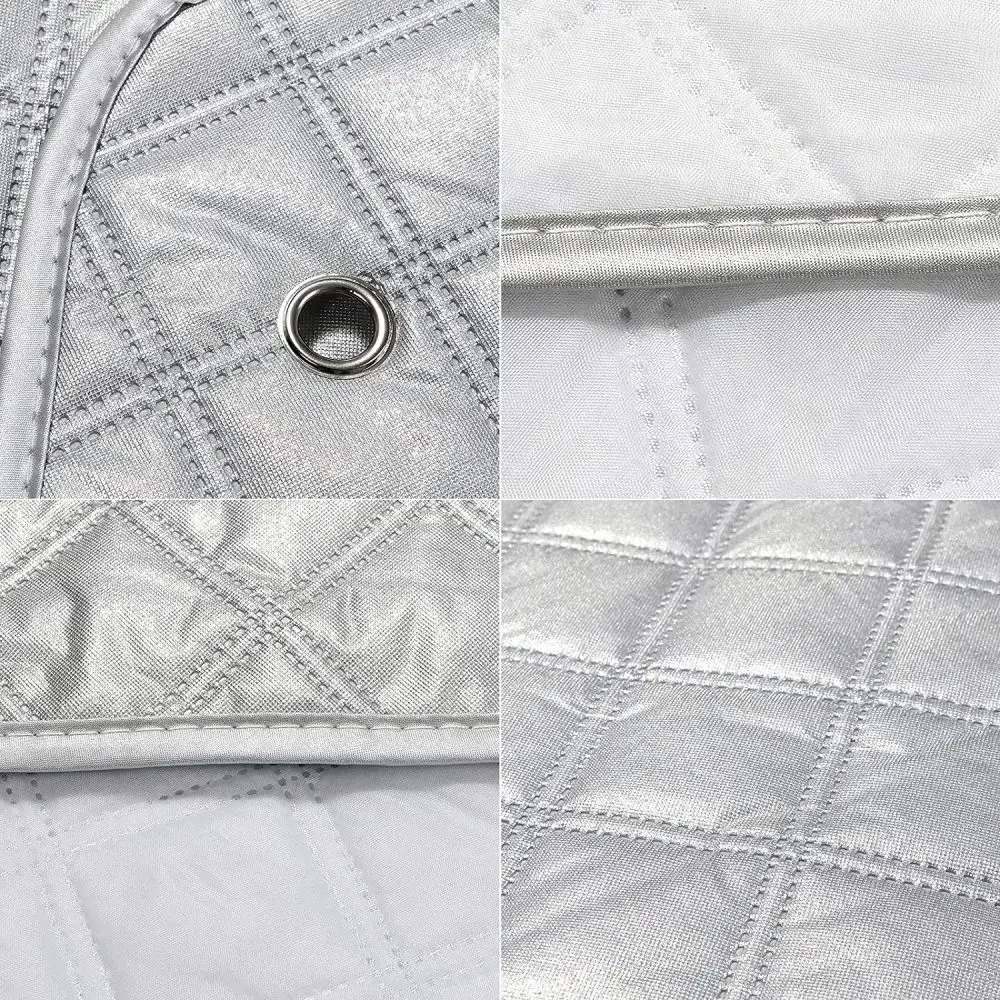 Internes thermisches Blindfenster-Abdeckungs-Set für VW T5 T6 Sonnenschutz, Windschutzscheiben-Schutz-Set, Außenzubehör, Windschutzscheiben-Sonnenschutz – Detail 2