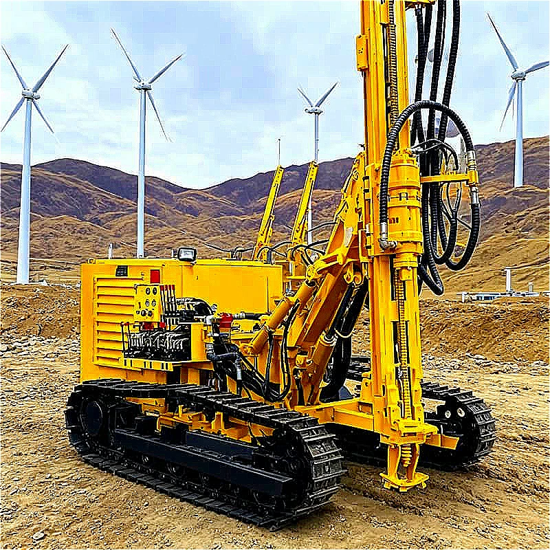Portable DTH Truck Rig Mobile Borewell Drill Vehicle Customized for Soft Soil Clay Rock Mixed Formation Borehole Construction