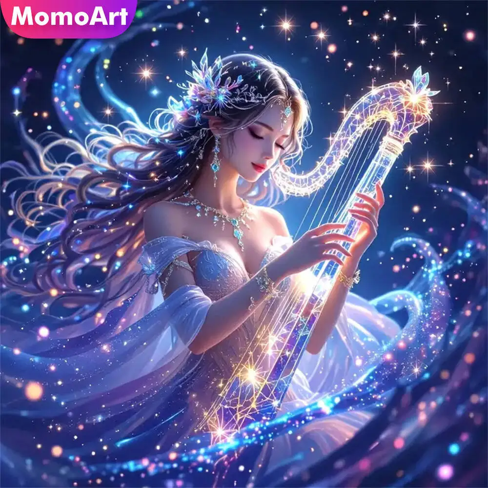 Momoart Bär Diamant Mosaik Tier voller Runde Diamant Malerei Mond Stickerei neue Ankunft handgemachte Hobby