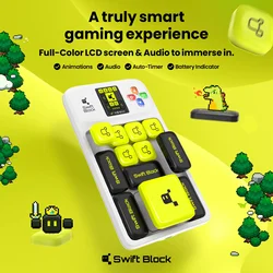 GAN-Magnetic Smart Sliding Cube Puzzle, Bloco Swift, WiSlide Jogos, Quebra-cabeça, Brinquedos Educativos, 1000 + Desafios