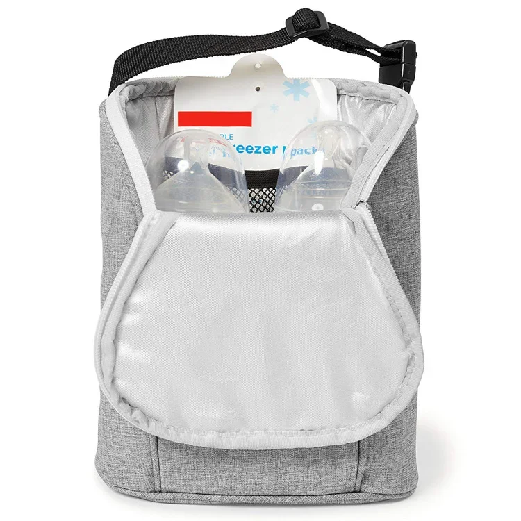 Baby Thermal Stroller Milk Bottle Warmer Bag Hanging Insulation Pouch Nursing Breast Milk Cooler Bag