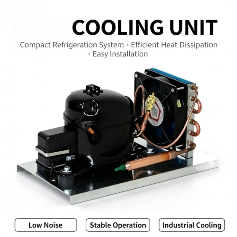 For R600a QD35YC Compressor Condenser Unit Refrigeration Assembly