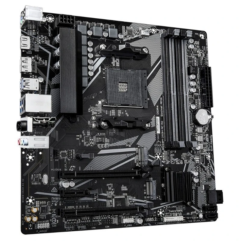 For B550M DS3H AC R2 ultra-durable series, support 5600/5700X computer main board