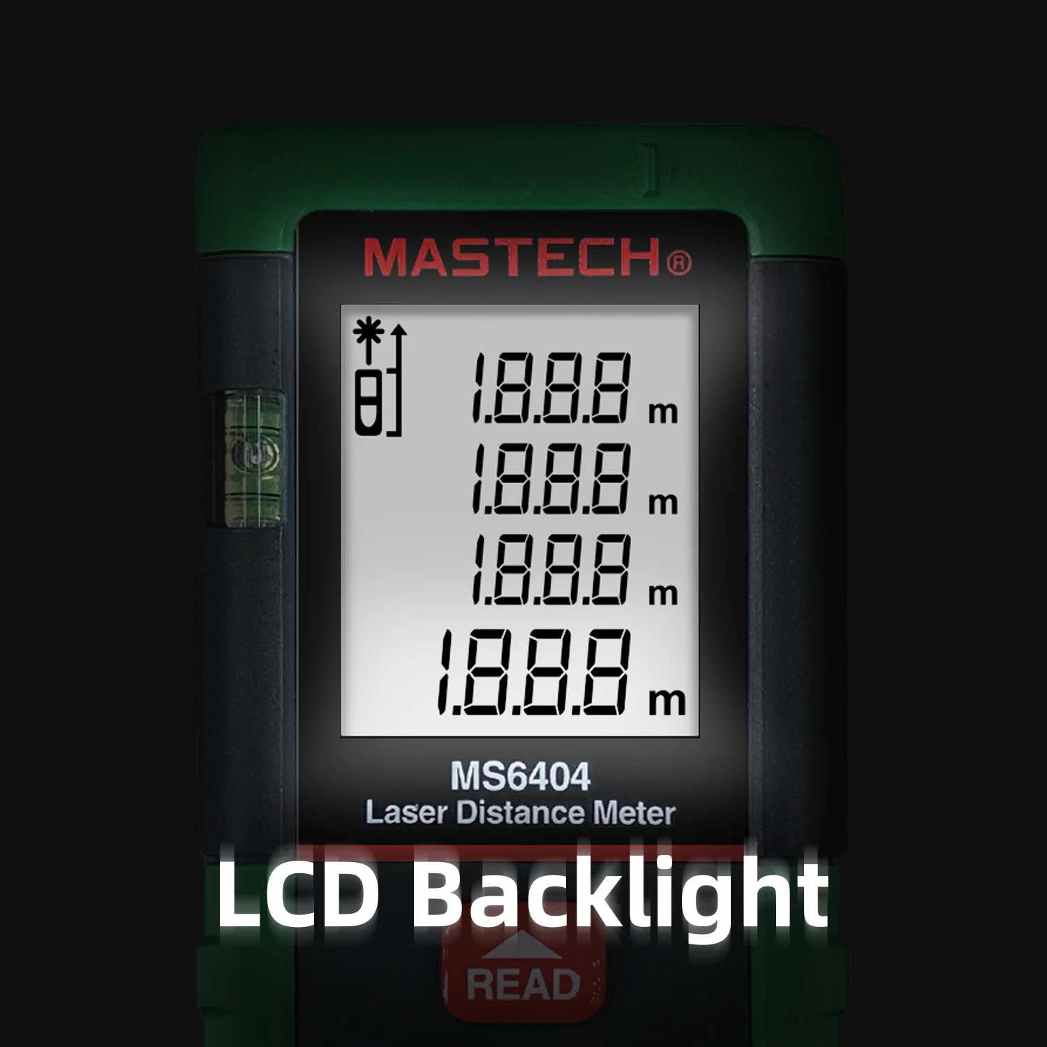 MASTECH-telémetro láser 40m-80m, Medidor de distancia láser, Medidor de rango láser, herramienta de medición de área/volumen
