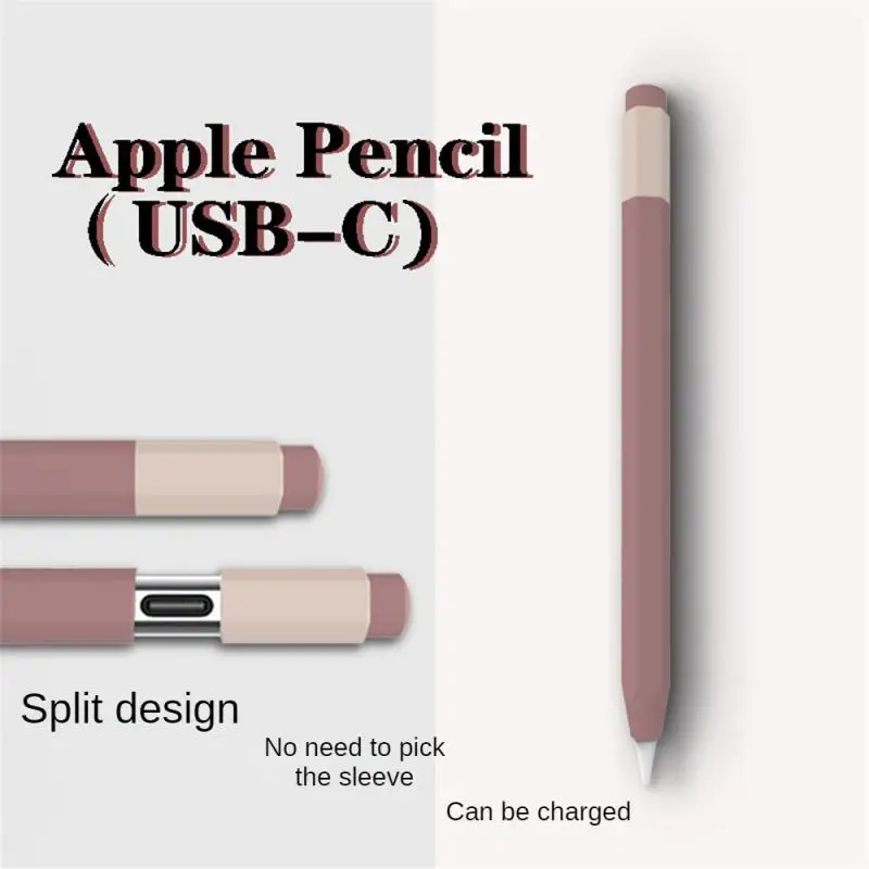 

Силиконовый чехол Macarone для карандашей 3/2 USB-C, защитный чехол для iPad, держатель для карандашей, портативный чехол