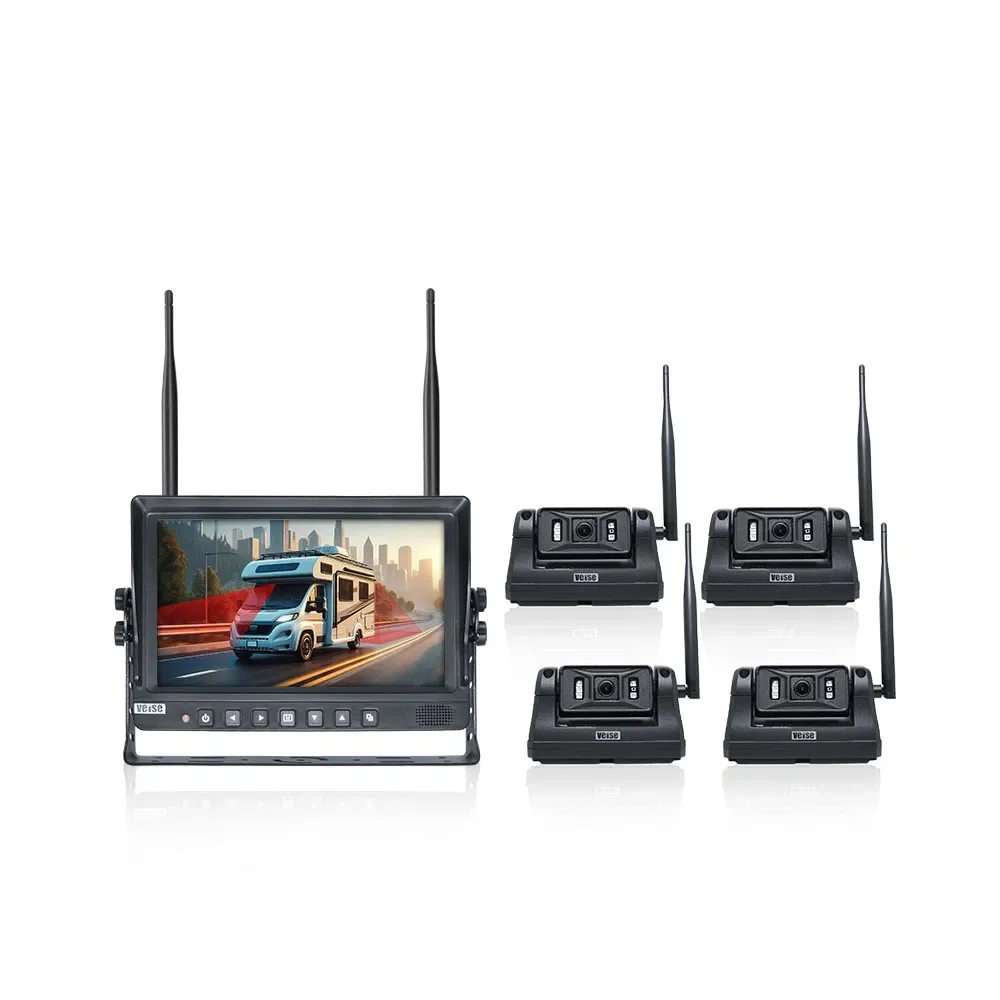 9-inch Rear-View Camera System With Built-in  Camera