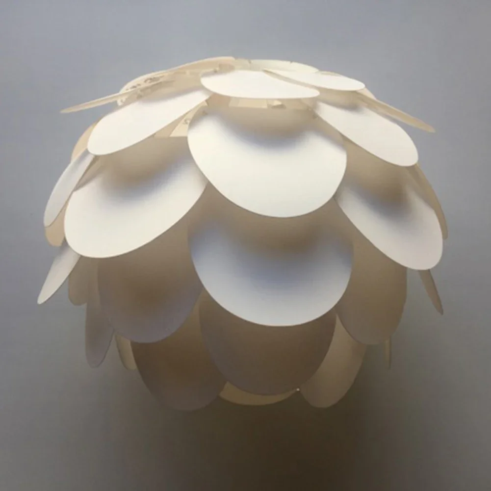 Nordic Modern Lotus Flower Lampshade Plastic Lamp Cover For Ceiling Light Chandelier Hanging Lamps Home Decor Lamp House