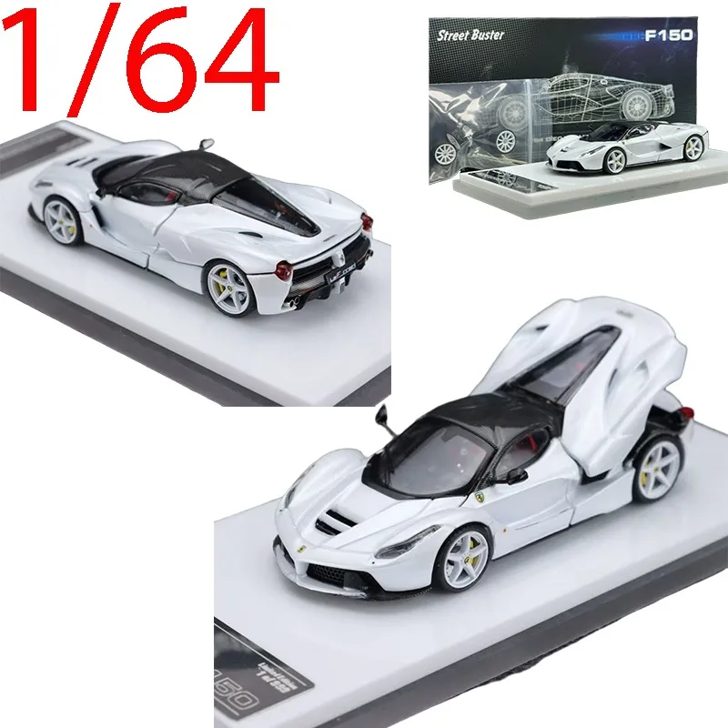 street-buster-diecast-1-64-scale-ferrari-alloy-car-model-ferrari-f150-play-vehicles-collectible-toys-for-boys-original-box