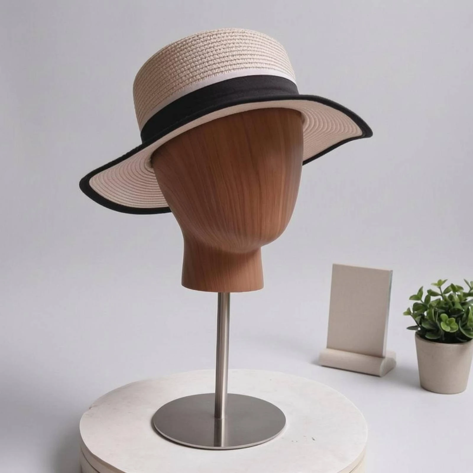 soporte-para-cabeza-de-maniqui-de-acero-inoxidable-base-redonda-con-aspecto-de-madera