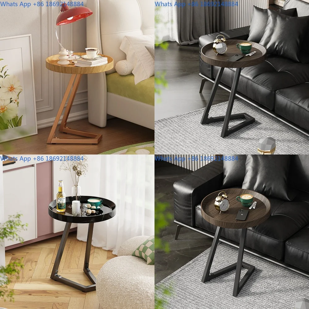 

Coffee Table Sofa Living Room Portable Home Mini Modern Bedroom Small Apartment Simple Storage Rack Bedside Table