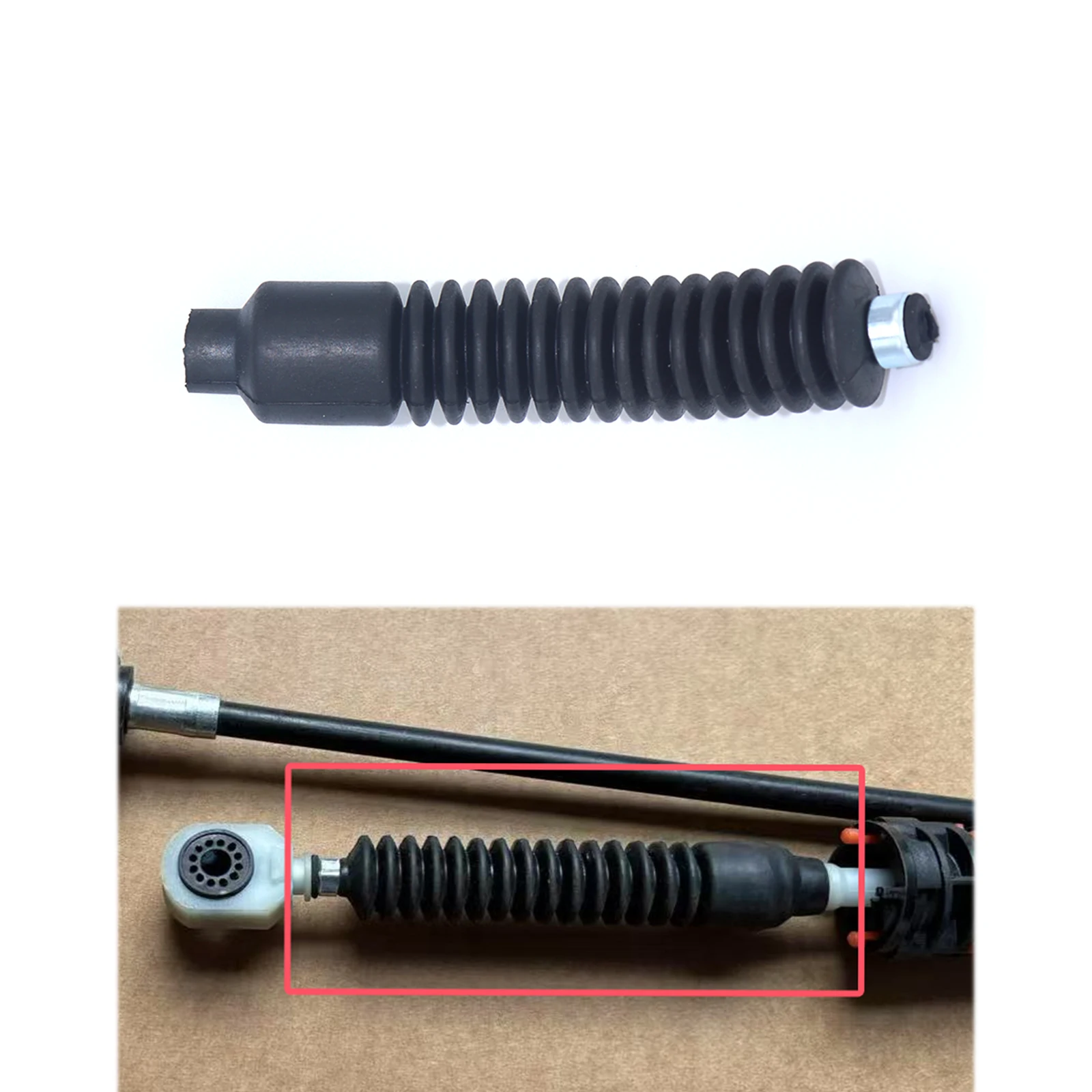 Shift Cable Linkage Control Shifter Lever Joint End Sealing Gaiters Bush Rod Connect Sleeve For Ford Focus Fiesta Fusion C-Max