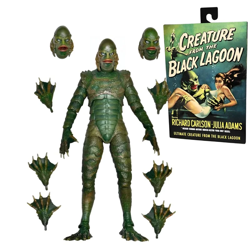 

Neca04822 Universal Monster Black Lagoon Creature Fish Man 7 Inches Movable Action Figure Model Toys