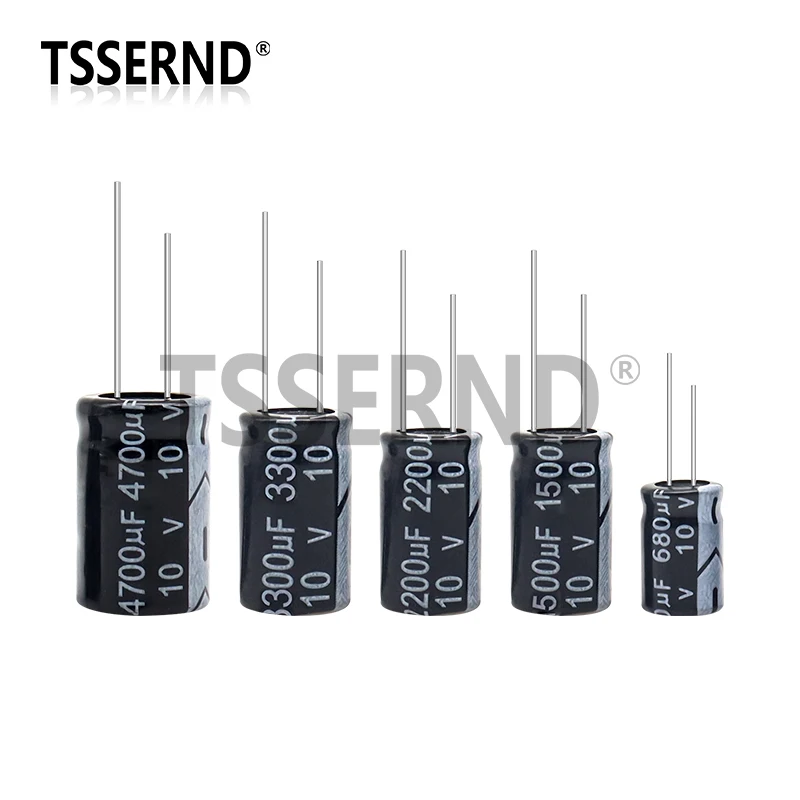 Aluminum Electrolytic Capacitor 10V 16V 25V 35V 50V 400V 450V 470UF 100UF 220UF 330UF 470UF 680UF 1000UF 47UF 10UF 22UF 0.47UF