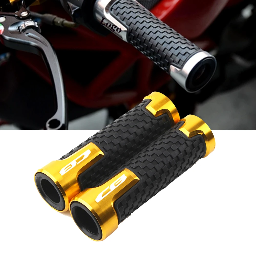 Мотоциклетные алюминиевые ручки для HONDA CB500X CB1000R CB400SF CB599 CB600 CB300 CB125 CB500 CB250 CB400, 22 мм