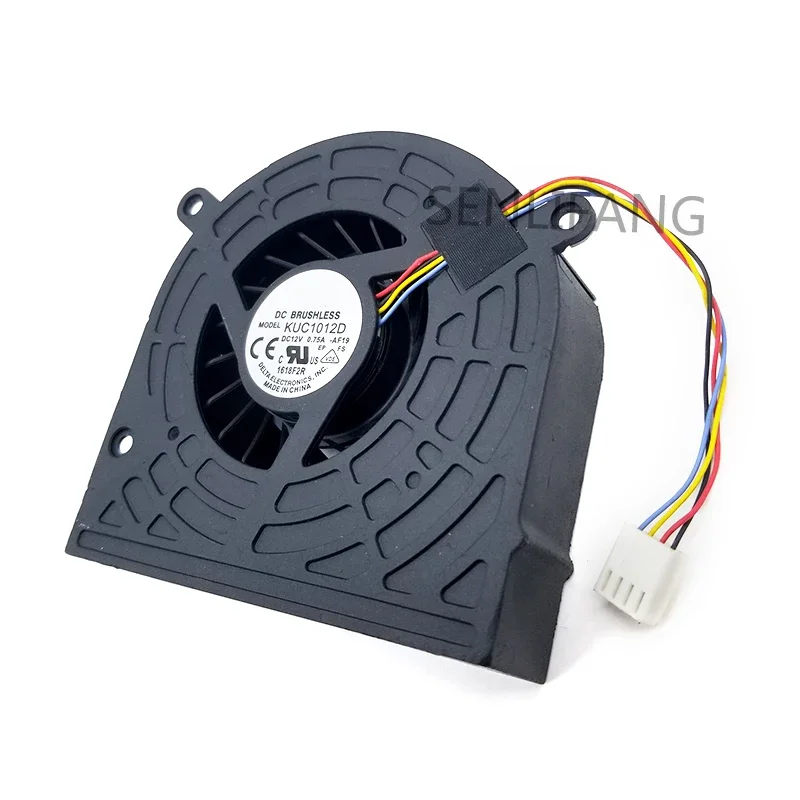 12V CPU Fan KUC1012D Fit  For HP Omni TouchSmart 0.75A 4Lines Cooling 1323-00DU0H2 656514-001 L04701-001 BUB1012HH