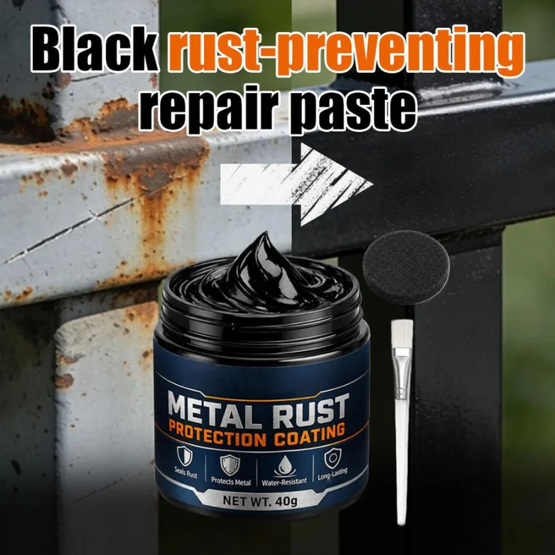 Anti Rust Metal Protective Coating Paste Rust Converter Sealant Waterproof Long Term Metal Surface Rust Prevention Cream 1/2/3/5