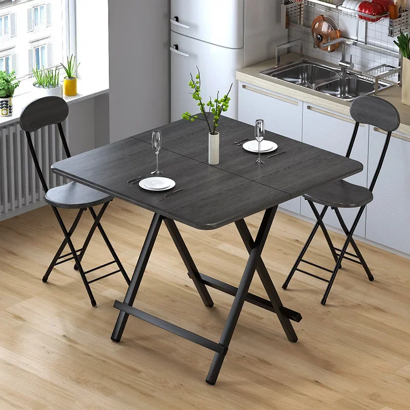 

Simple Foldable Table Household Small Apartment Eating Table Dormitory Portable Parallel Bars Table
