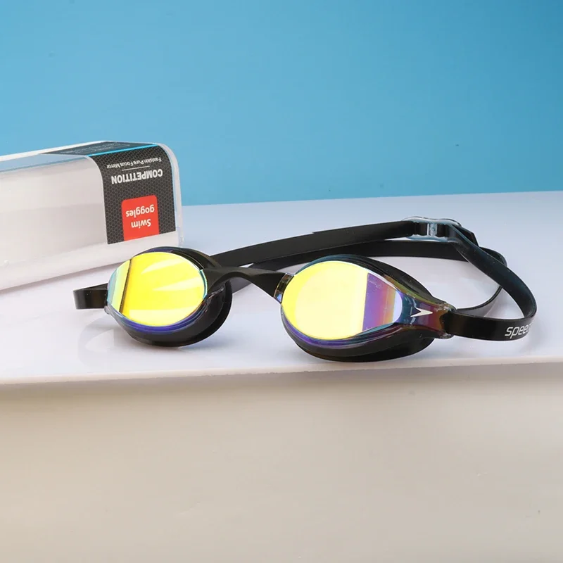 

speedo elite swim goggles small frame clear vision anti fog technology professional racing and training for men women