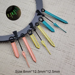 NH35 Hands watch accessories C3 strong night light hands yellow blue hands suitable for NH35/NH36/4R/7S movements